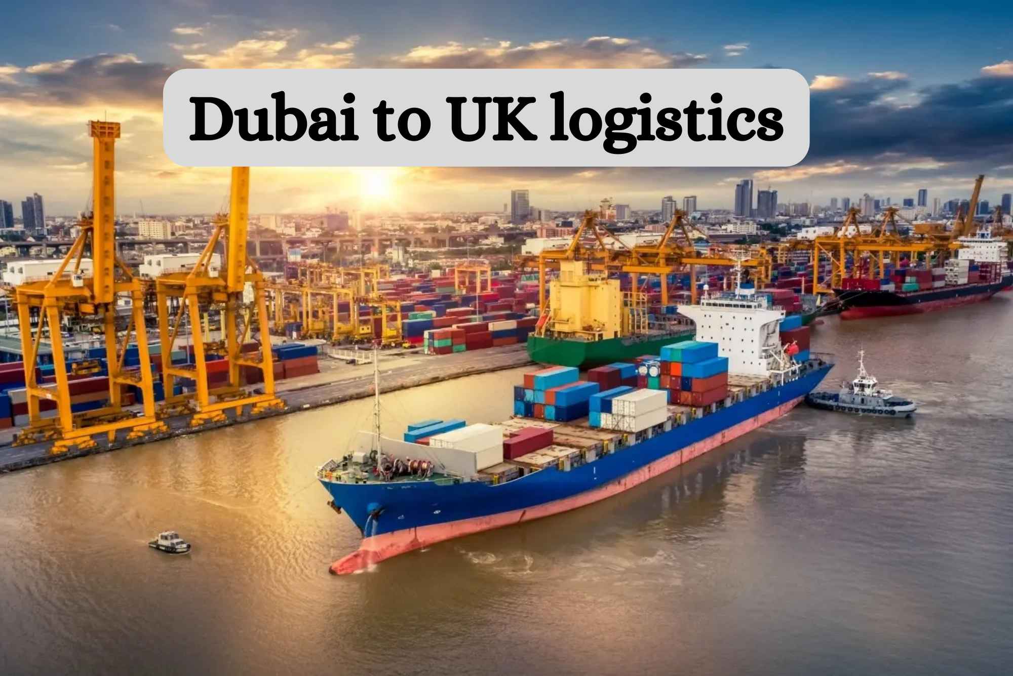 Dubai to UK logistics