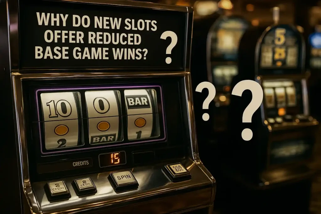 Why Do New Slots Offer Reduced Base Game Wins
