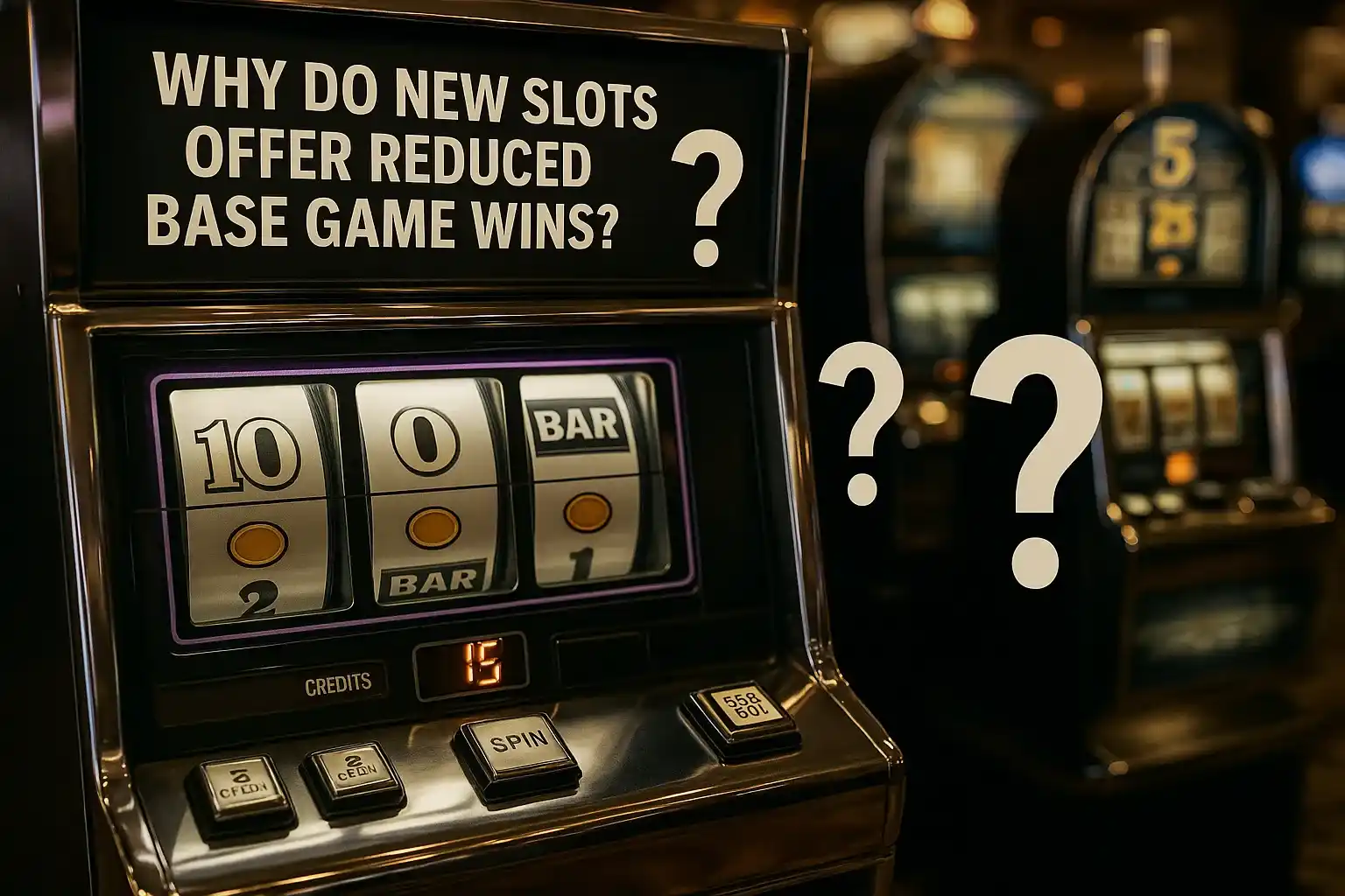 Why Do New Slots Offer Reduced Base Game Wins