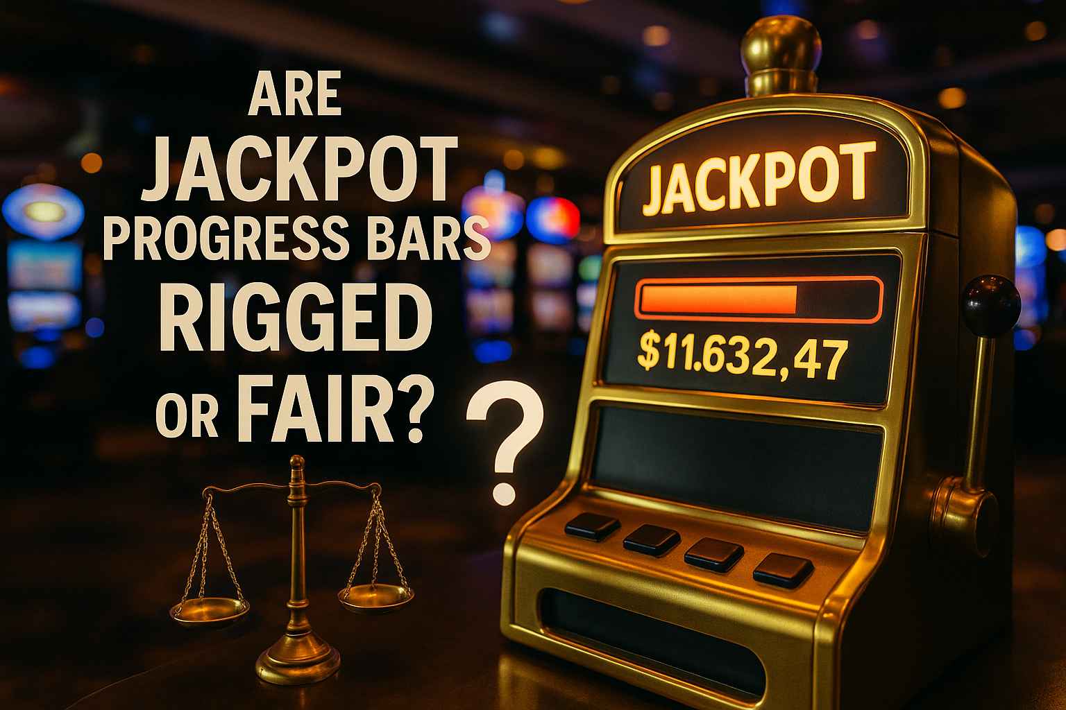 Are Jackpot Progress Bars Rigged or Fair