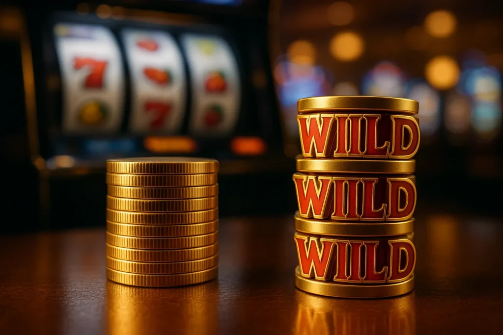 Are stacked coins better than stacked wilds