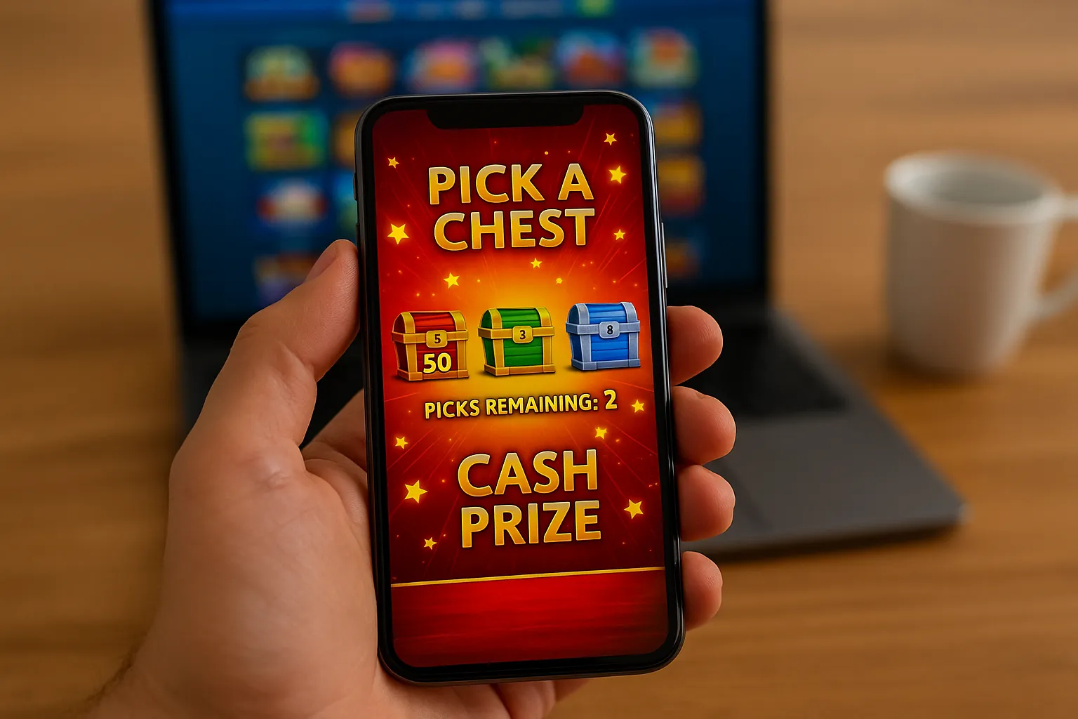 Can picks give random cash prizes