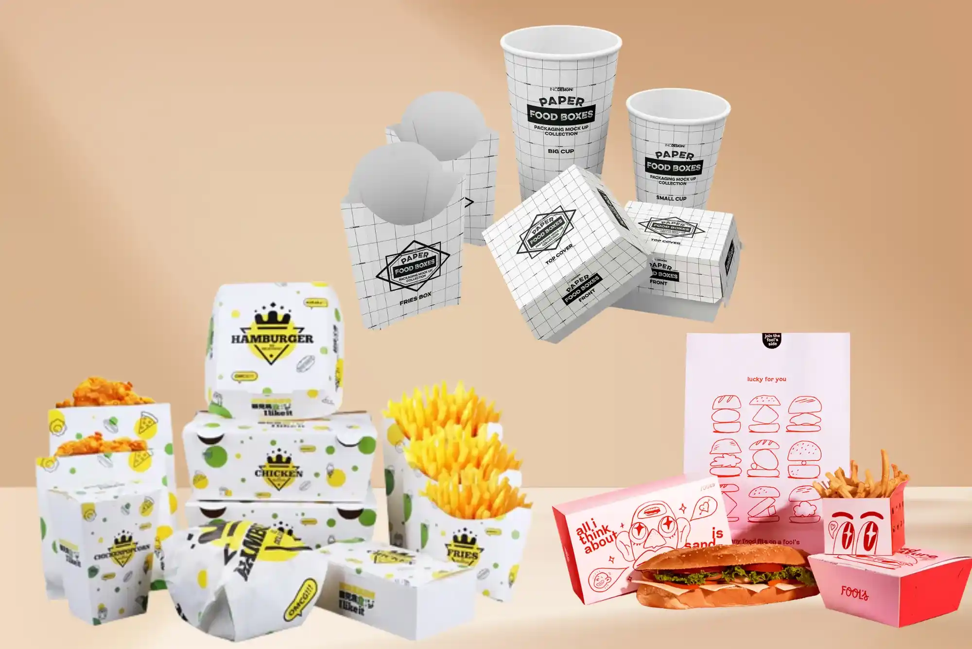 Food Stalls Need Branded Packaging